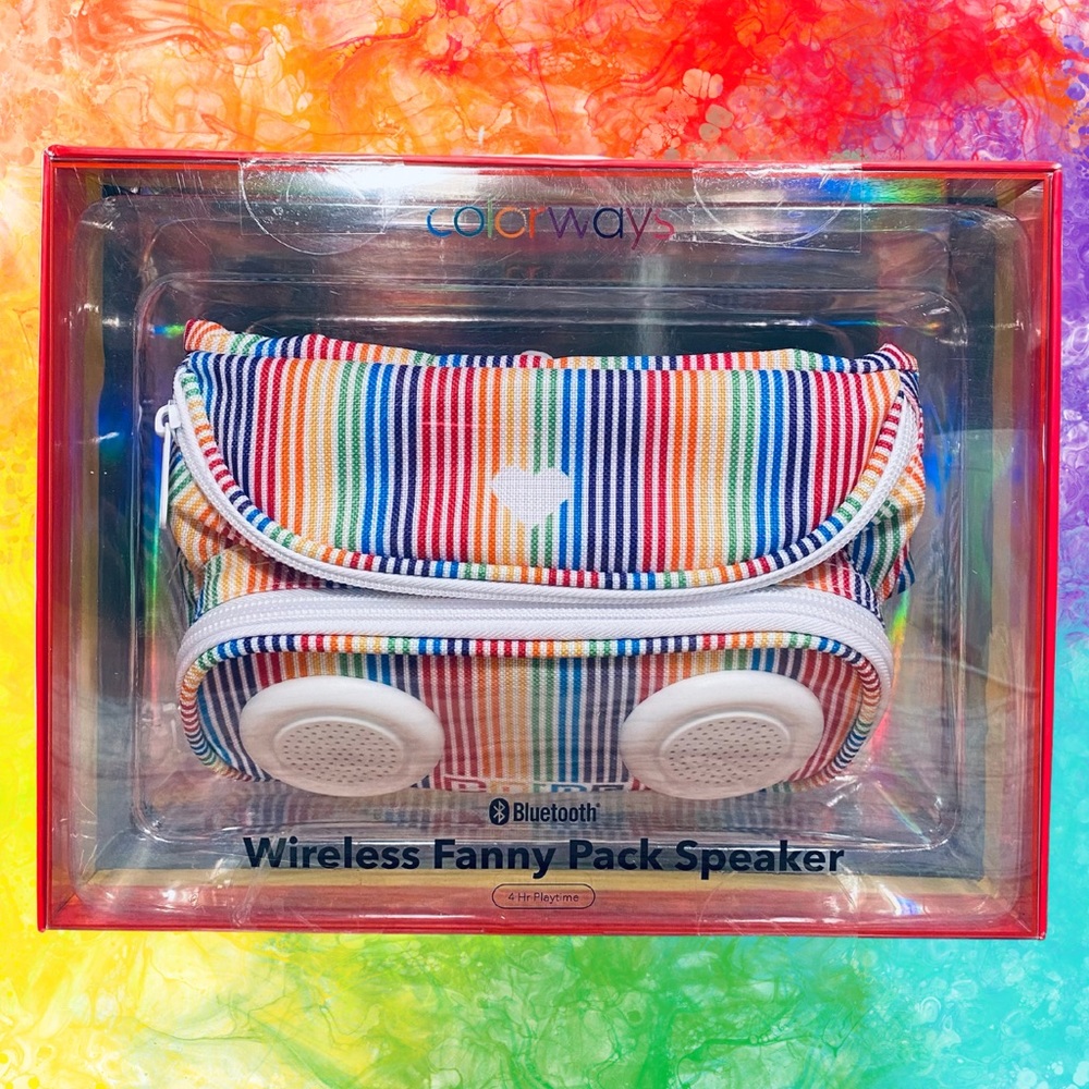 Colorways Bluetooth wireless Fanny pack speaker